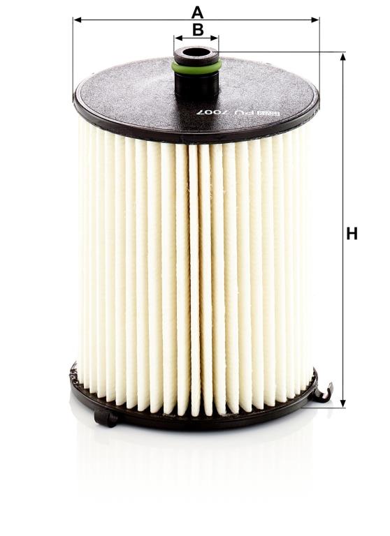 Filtro combustible MANN-FILTER ref. PU 7007 Z