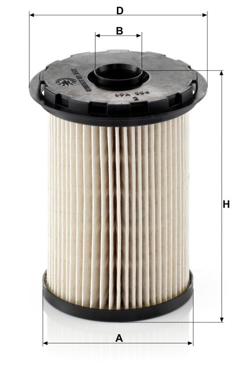 Filtre à carburant (Filtre à gasoil) MANN-FILTER ref. PU 731 x