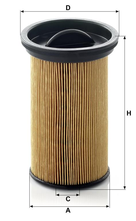 Filtro de combustível MANN-FILTER ref. PU 742