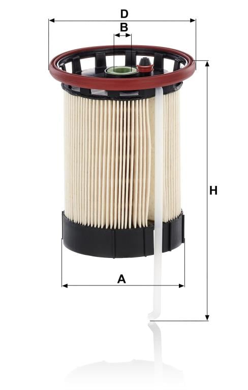 Filtre à carburant (Filtre à gasoil) MANN-FILTER ref. PU 8014
