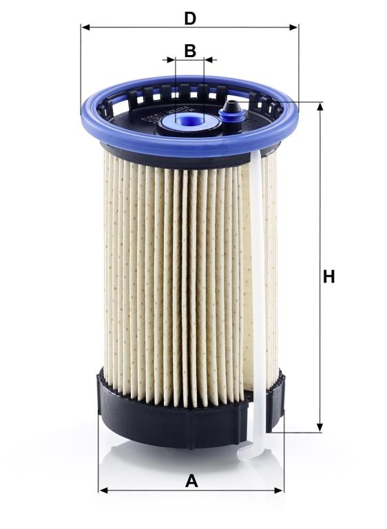 Filtre à carburant (Filtre à gasoil) MANN-FILTER ref. PU 8015