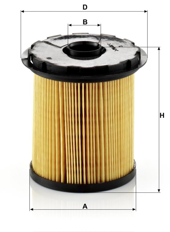 Filtre à carburant (Filtre à gasoil) MANN-FILTER ref. PU 822 x