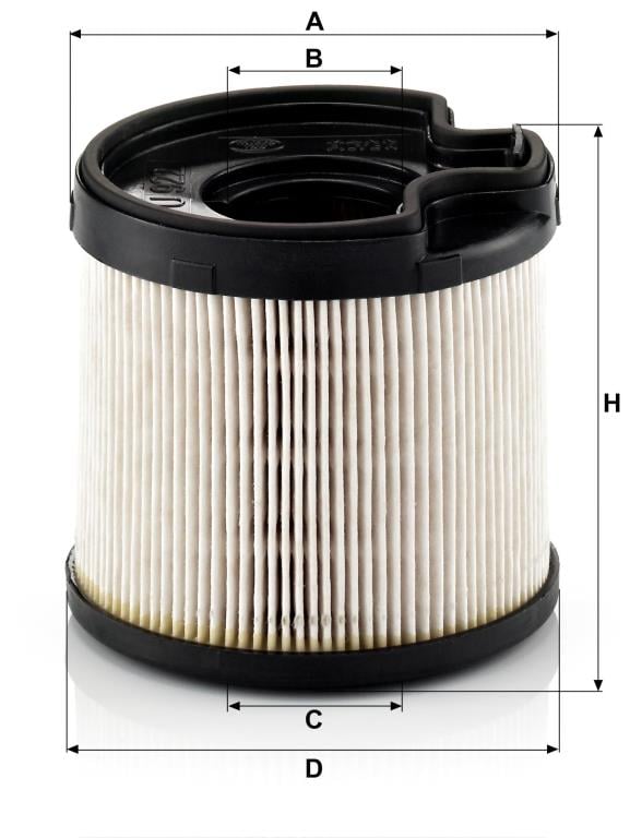 Filtre à carburant (Filtre à gasoil) MANN-FILTER ref. PU 922 x