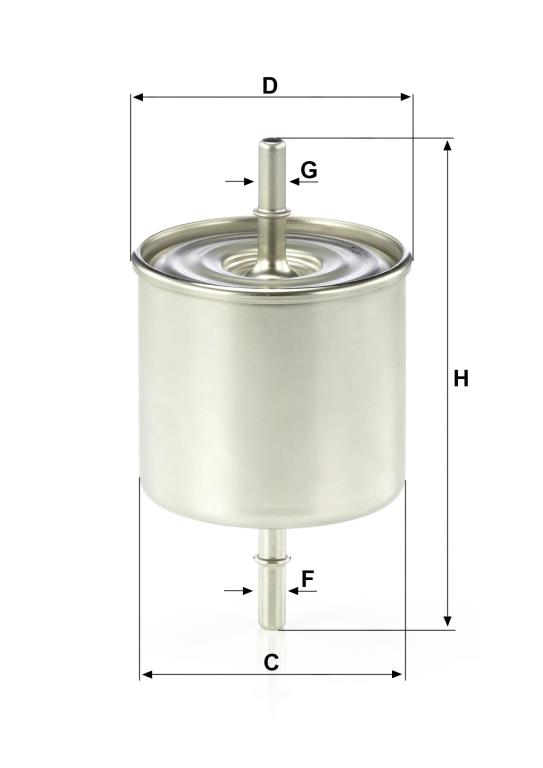 Filtre à carburant (Filtre à gasoil) MANN-FILTER ref. WK 8046