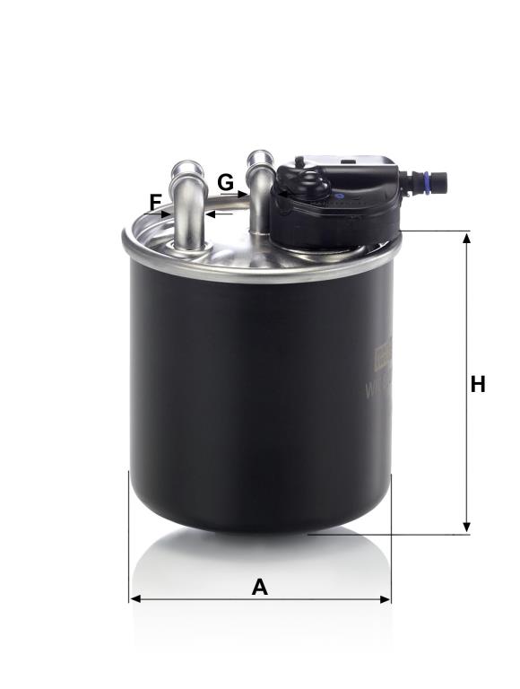 Filtre à carburant (Filtre à gasoil) MANN-FILTER ref. WK 820/15