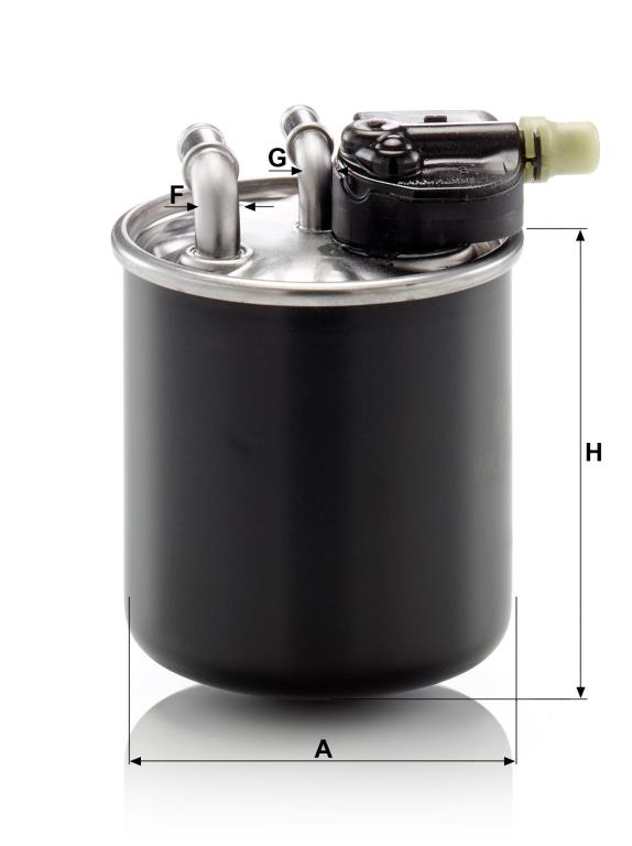 Filtro combustible MANN-FILTER ref. WK 820/22