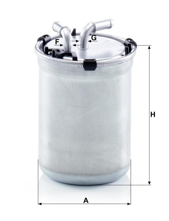Filtre à carburant (Filtre à gasoil) MANN-FILTER ref. WK 823/2