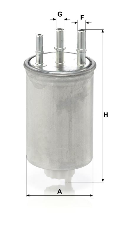Filtre à carburant (Filtre à gasoil) MANN-FILTER ref. WK 829/6