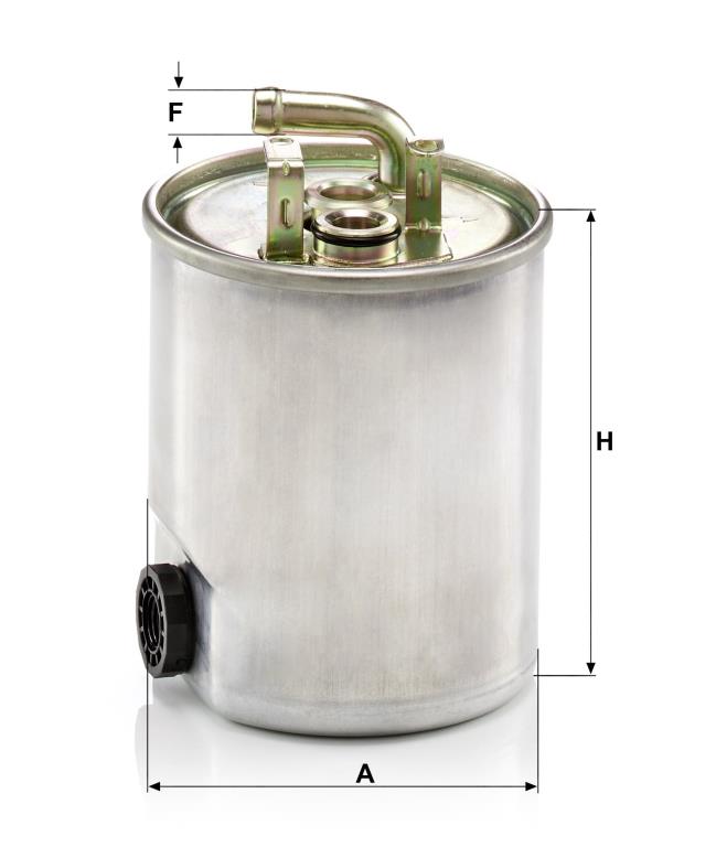 Filtre à carburant (Filtre à gasoil) MANN-FILTER ref. WK 842/19