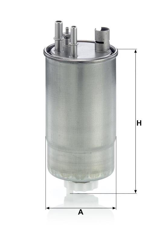 Filtre à carburant (Filtre à gasoil) MANN-FILTER ref. WK 853/24
