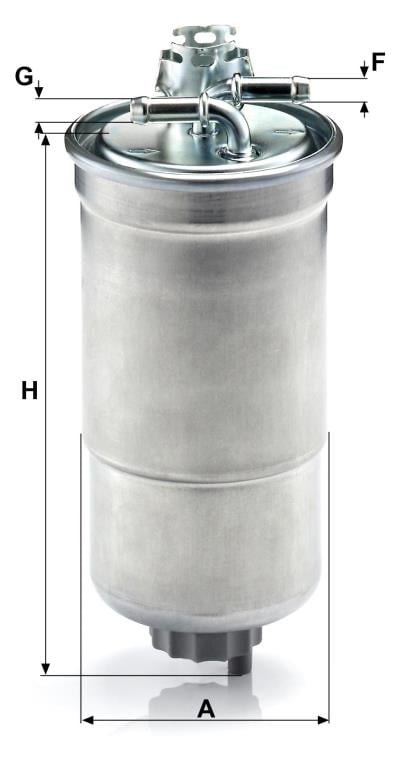 Filtre à carburant (Filtre à gasoil) MANN-FILTER ref. WK 853/3 x