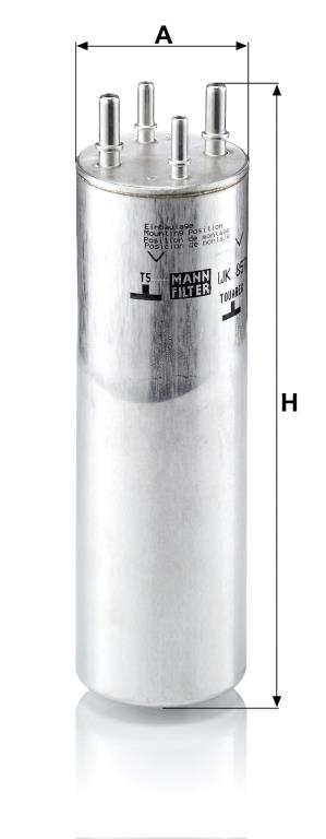 Filtre à carburant (Filtre à gasoil) MANN-FILTER ref. WK 857/1