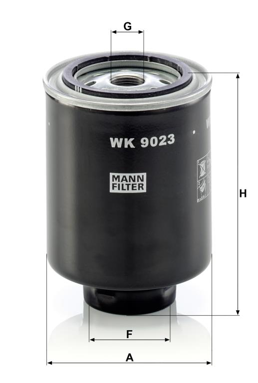 Filtre à carburant (Filtre à gasoil) MANN-FILTER ref. WK 9023 z