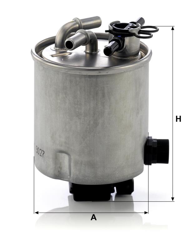 Filtre à carburant (Filtre à gasoil) MANN-FILTER ref. WK 9027