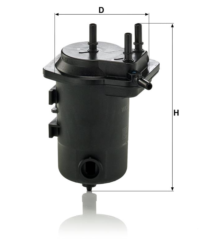 Filtre à carburant (Filtre à gasoil) MANN-FILTER ref. WK 9028 z