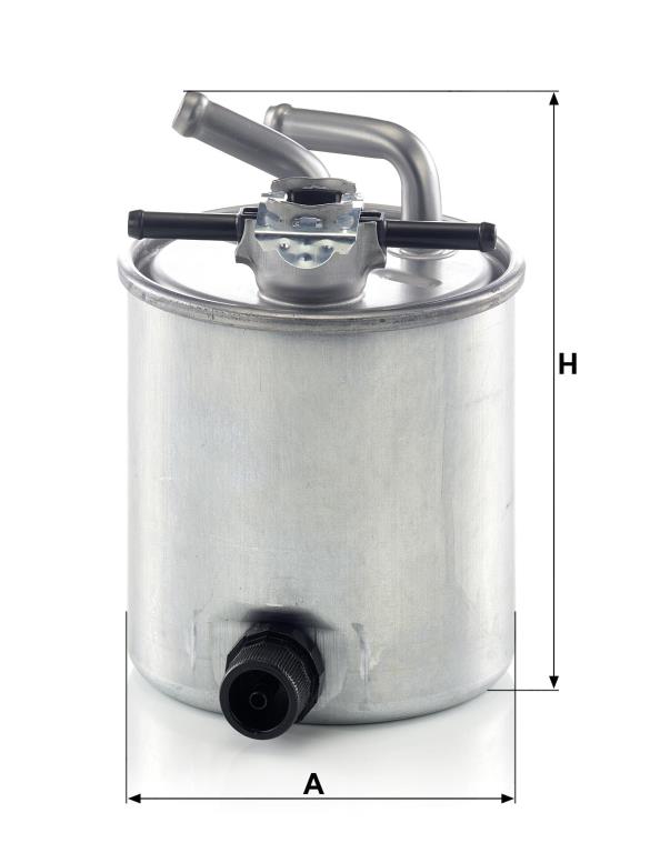 Filtro combustible MANN-FILTER ref. WK 920/6