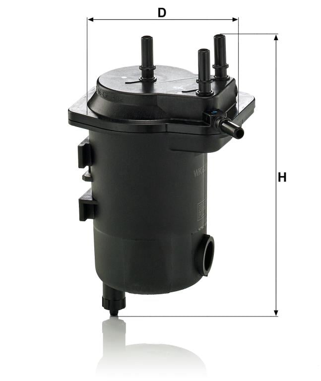 Filtro combustible MANN-FILTER ref. WK 939/17 x