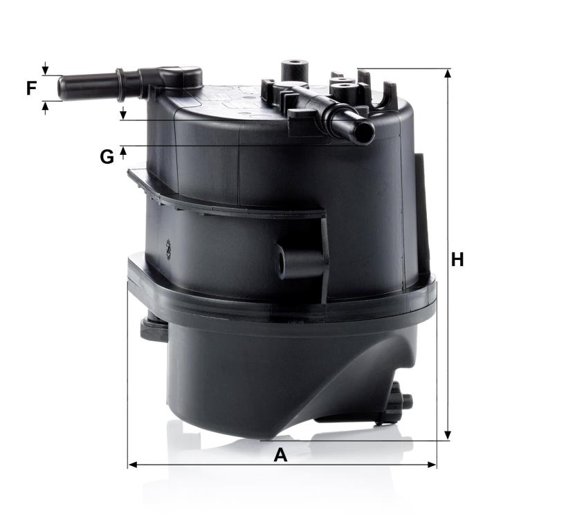 Filtro combustible MANN-FILTER ref. WK 939