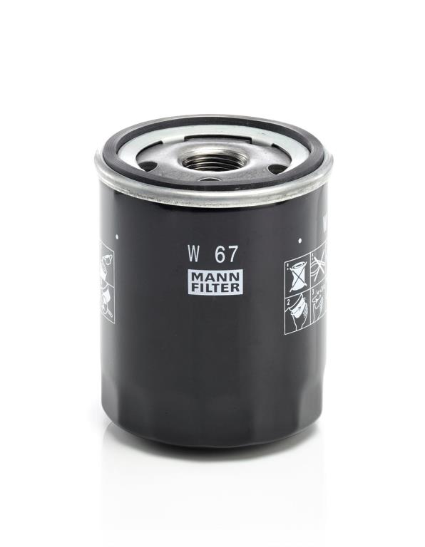 Filtro de aceite MANN-FILTER ref. W 67