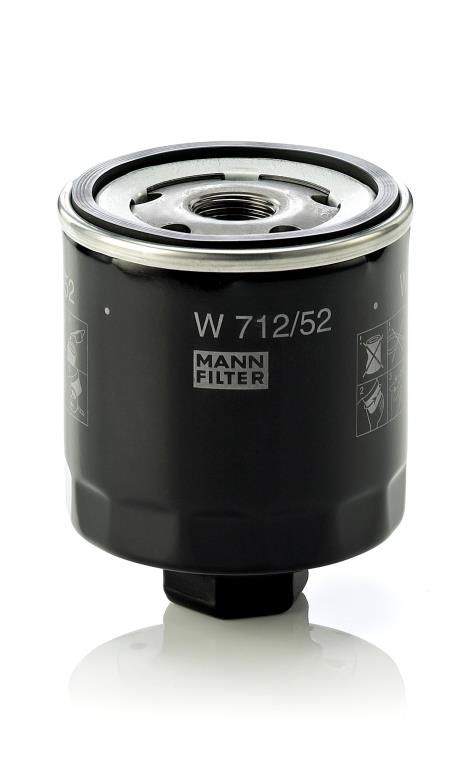 Filtro de aceite MANN-FILTER ref. W 712/52