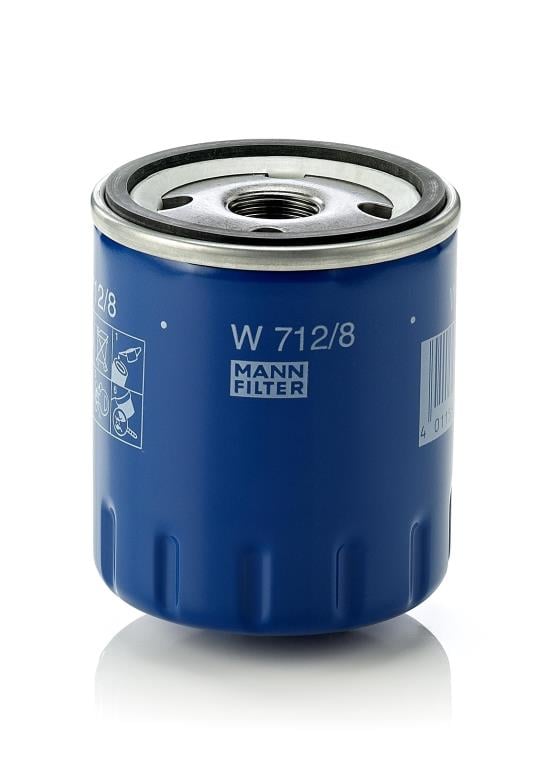 Filtre à huile MANN-FILTER W 712/8