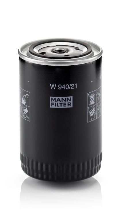 MANN-FILTER W 940/81 Filtro Olio Auto E Veicoli Commerciali, Dimensioni 93x62x71 Mm, Qualità OE