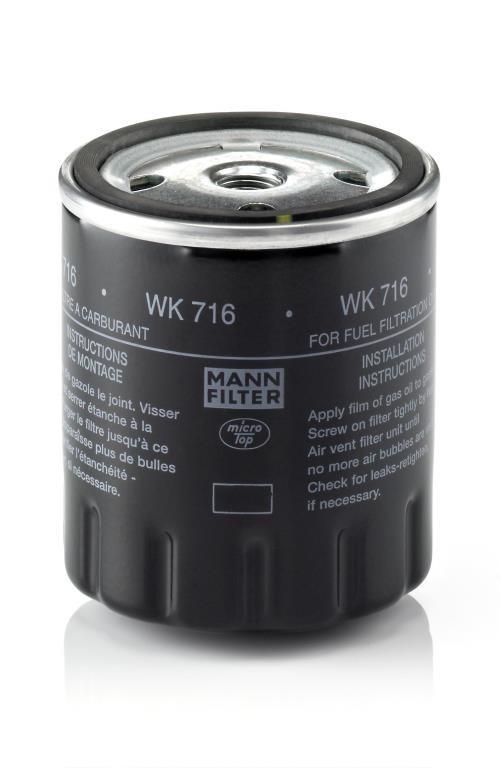 Filtro combustible MANN-FILTER ref. WK 716