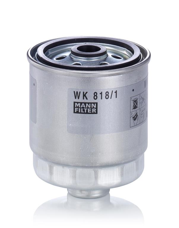 Filtre à carburant (Filtre à gasoil) MANN-FILTER ref. WK 818/1