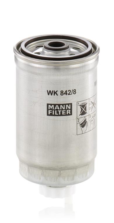 Filtre à carburant (Filtre à gasoil) MANN-FILTER ref. WK 842/8