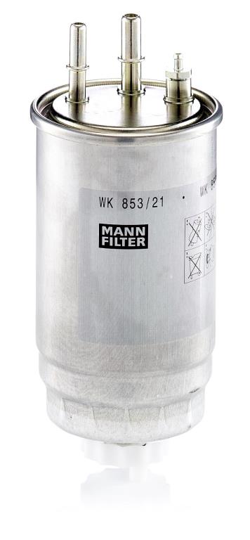 Filtre à carburant (Filtre à gasoil) MANN-FILTER ref. WK 853/21