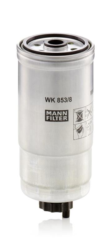 Filtre à carburant (Filtre à gasoil) MANN-FILTER ref. WK 853/8