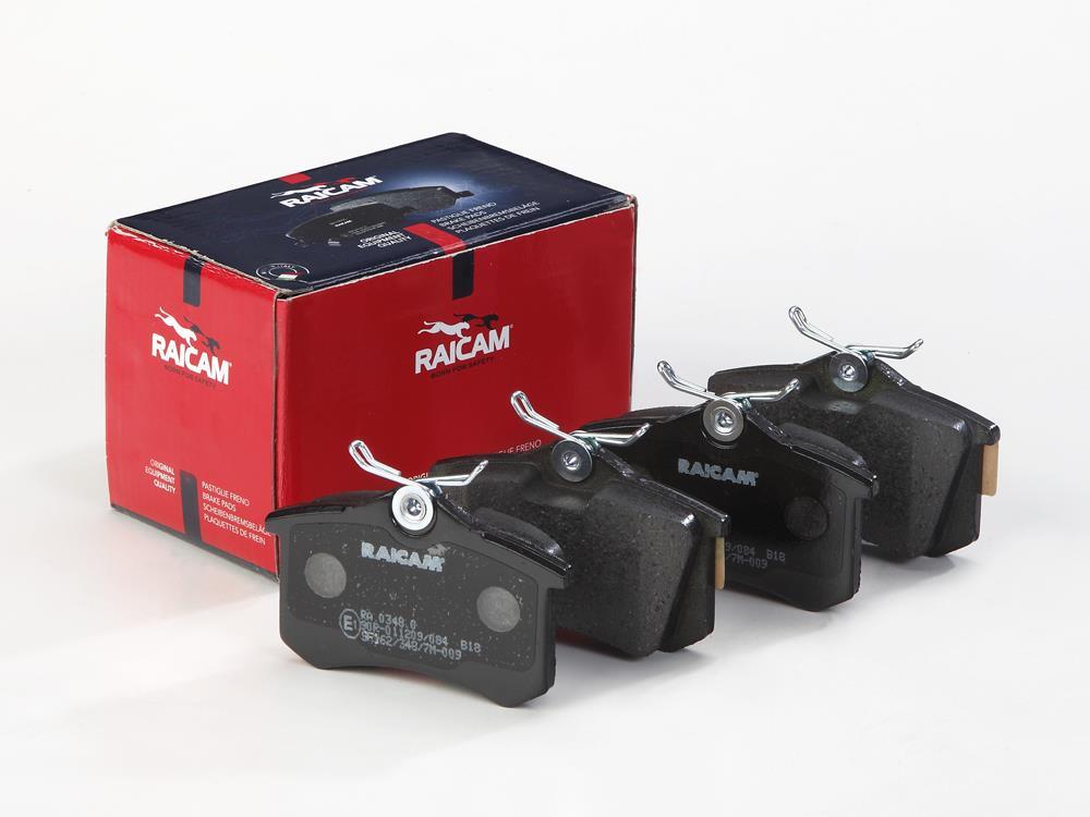 Jeu de 4 plaquettes de frein Raicam RA.0348.0
