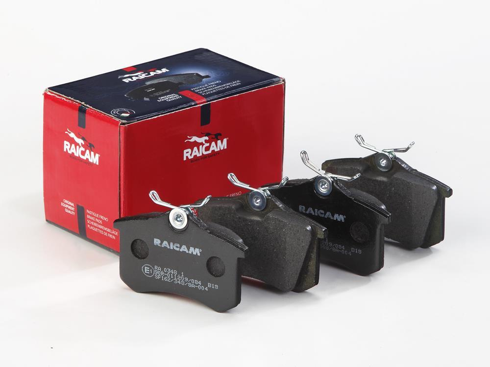 Jeu de 4 plaquettes de frein Raicam RA.0348.1