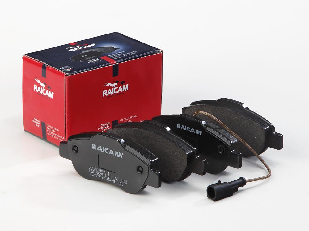 Jeu de 4 plaquettes de frein Raicam RA.0445.1
