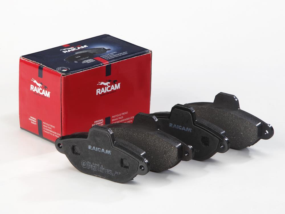Jeu de 4 plaquettes de frein Raicam RA.0446.0