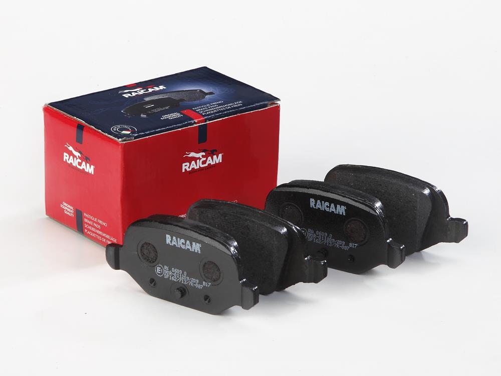 Jeu de 4 plaquettes de frein Raicam RA.0609.0
