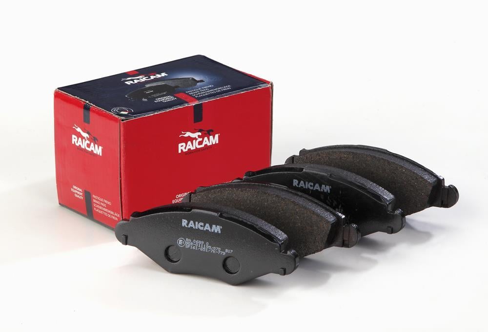 Jeu de 4 plaquettes de frein Raicam RA.0689.0