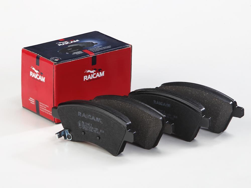 Jeu de 4 plaquettes de frein Raicam RA.0846.0