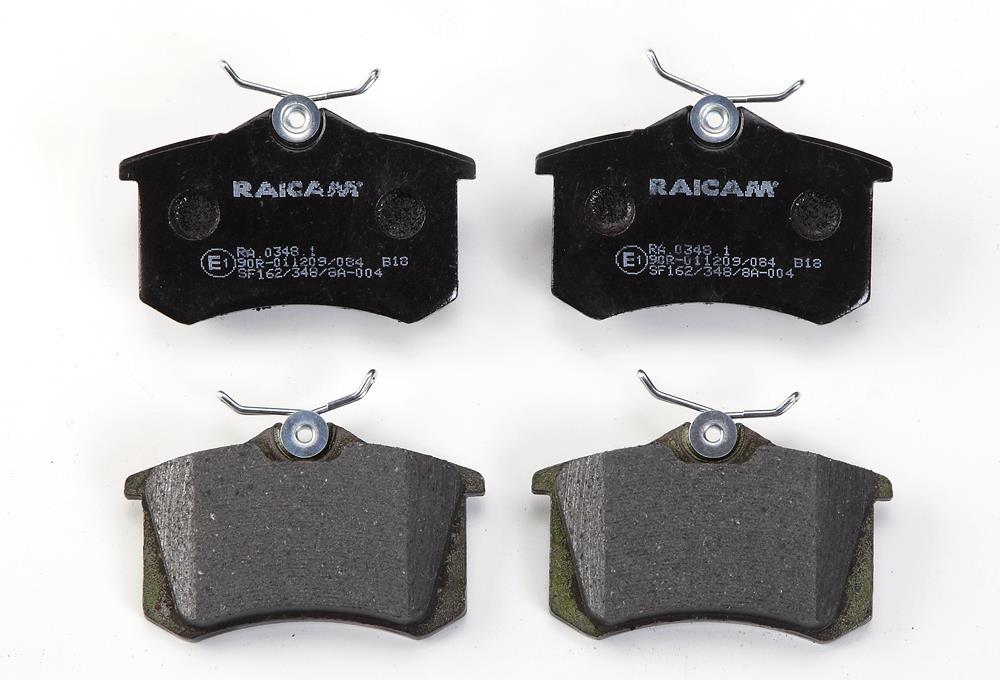 Jeu de 4 plaquettes de frein Raicam RA.0348.1