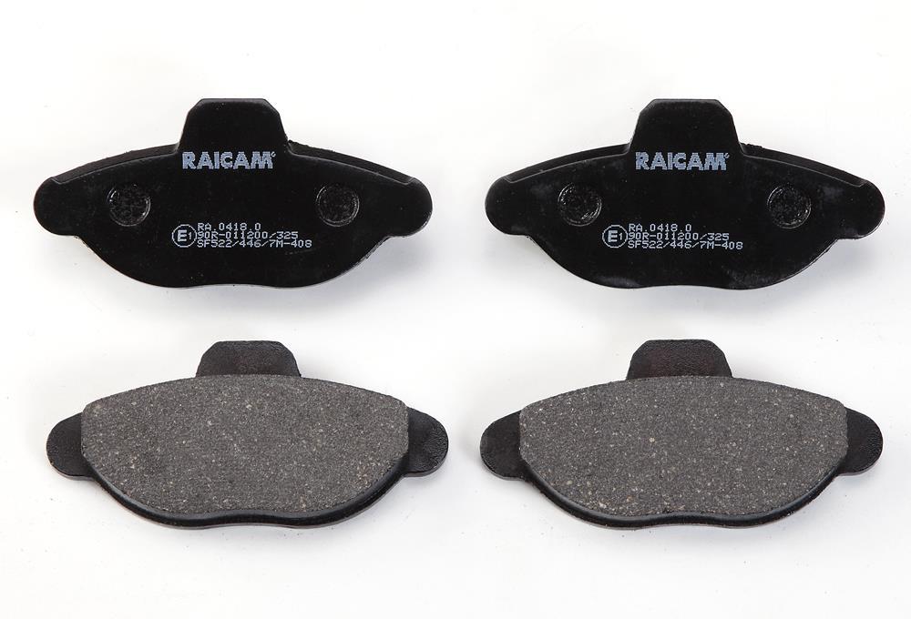 Jeu de 4 plaquettes de frein Raicam RA.0418.0