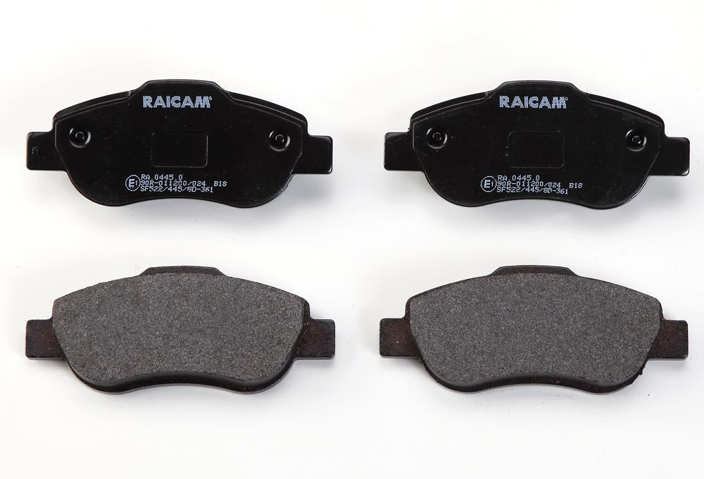 Jeu de 4 plaquettes de frein Raicam RA.0445.0
