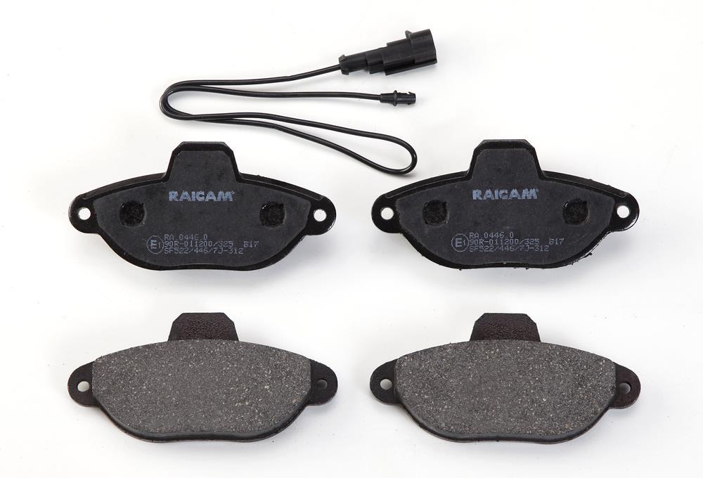 Jeu de 4 plaquettes de frein Raicam RA.0446.0