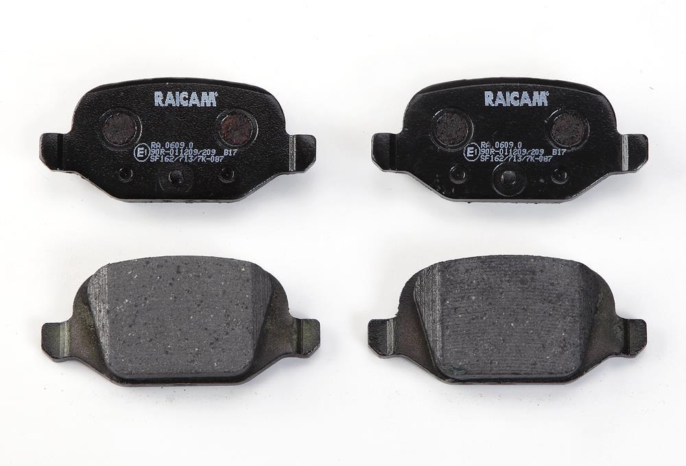 Jeu de 4 plaquettes de frein Raicam RA.0609.0