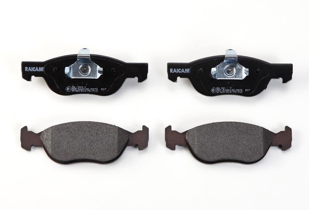 Jeu de 4 plaquettes de frein Raicam RA.0614.1
