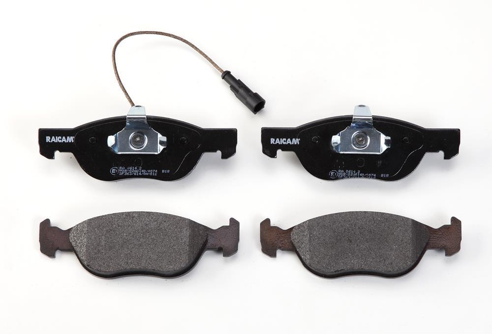 Jeu de 4 plaquettes de frein Raicam RA.0614.2