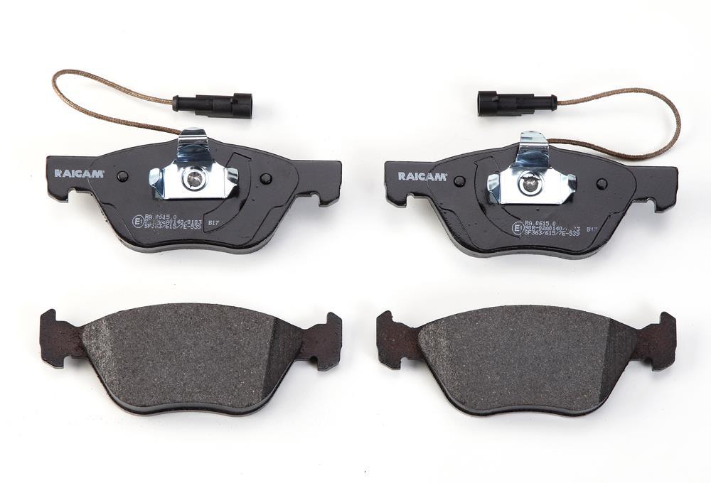 Jeu de 4 plaquettes de frein Raicam RA.0615.0