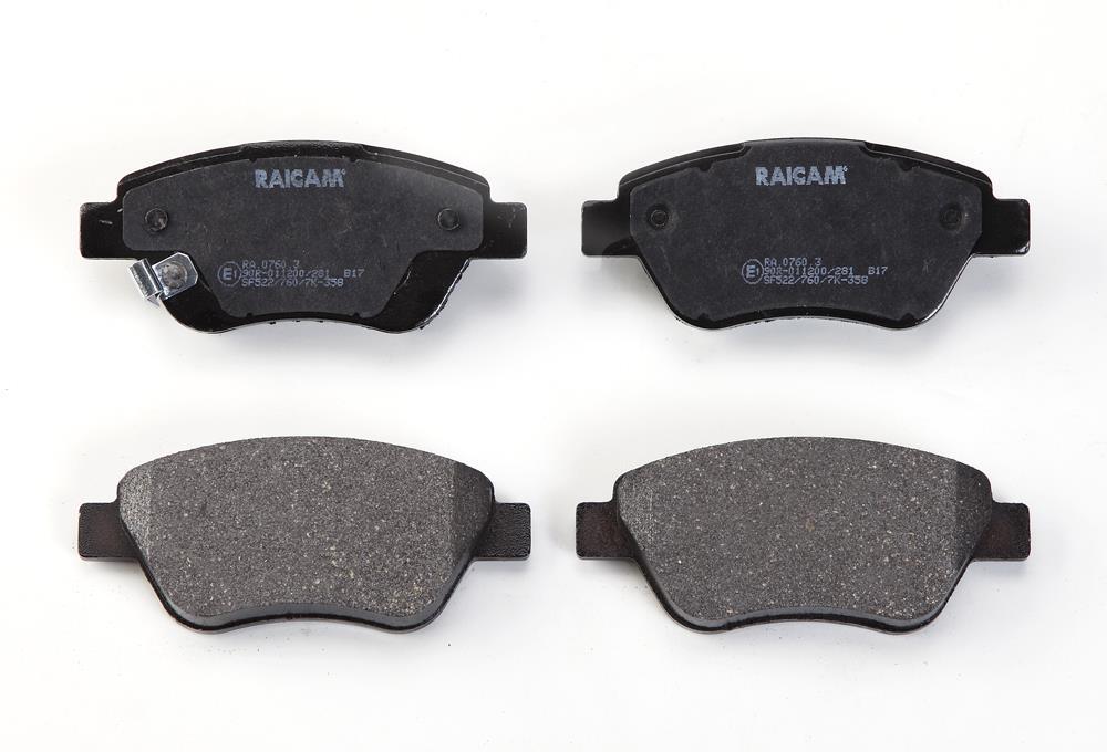 Jeu de 4 plaquettes de frein Raicam RA.0760.3