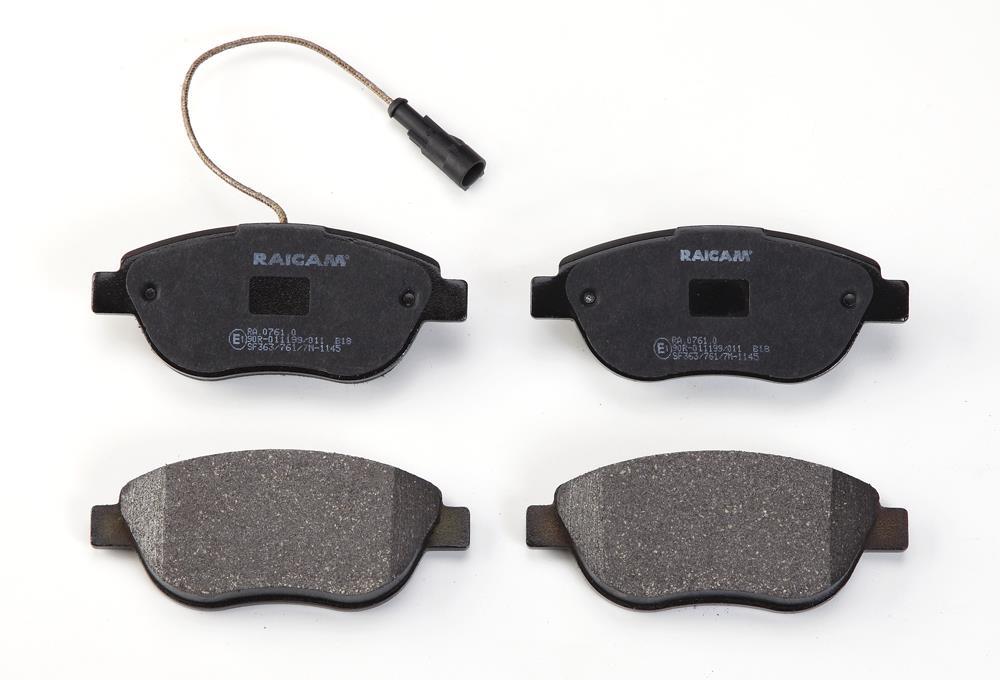 Jeu de 4 plaquettes de frein Raicam RA.0761.0