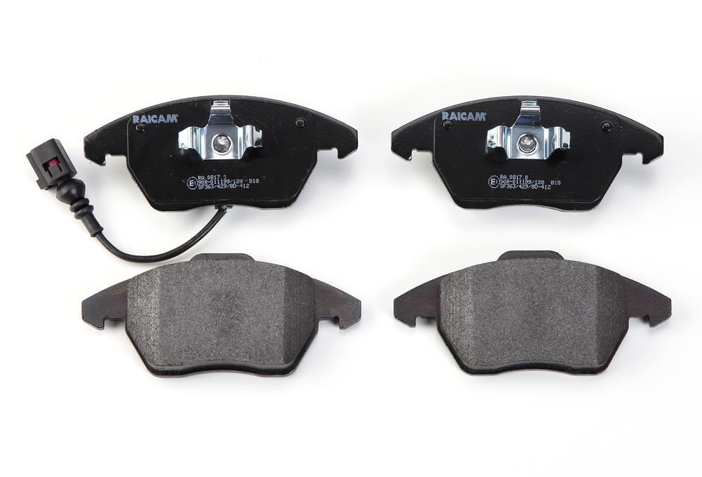 Jeu de 4 plaquettes de frein Raicam RA.0817.0