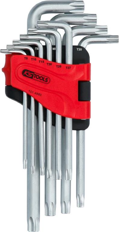 Jeux de clés mâles Torx - Allen KS TOOLS ref. 151.4880